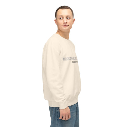 #AccusationsAreConfessions #NADDAProphet Unisex Lightweight Crew-neck Sweatshirt