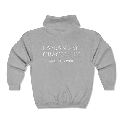 The Truth Man Show Unisex Zip-Up Hoodie - Jesus Lives & Gracefully Angry Designs